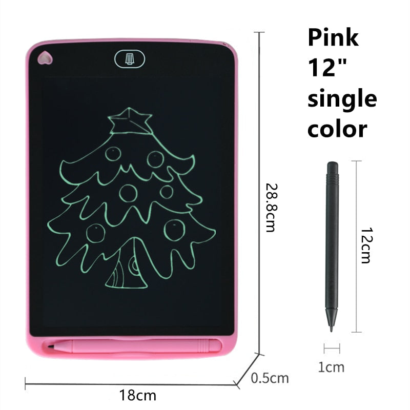 12Inch Multi-function Digital Drawing Board Kids Toys childrensterritory