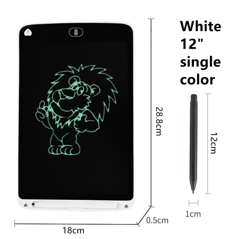 12Inch Multi-function Digital Drawing Board Kids Toys childrensterritory