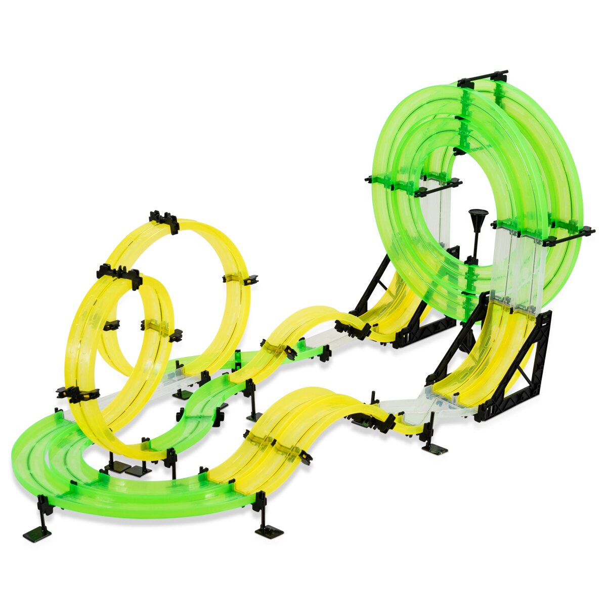 28.5ft Racing Car Rail Track Set Toy for Kids childrensterritory