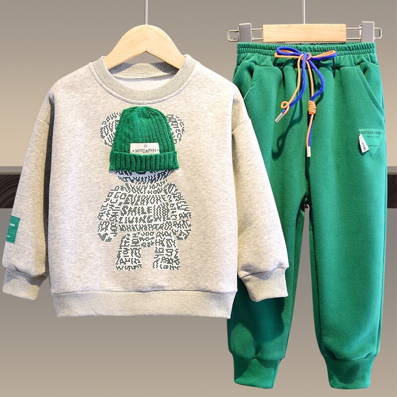 2Pcs Baby/Kids Girls Boy Tracksuit/Clothing set childrensterritory