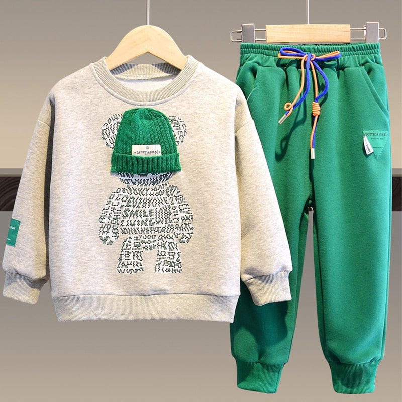 2Pcs Baby/Kids Girls Boy Tracksuit/Clothing set childrensterritory