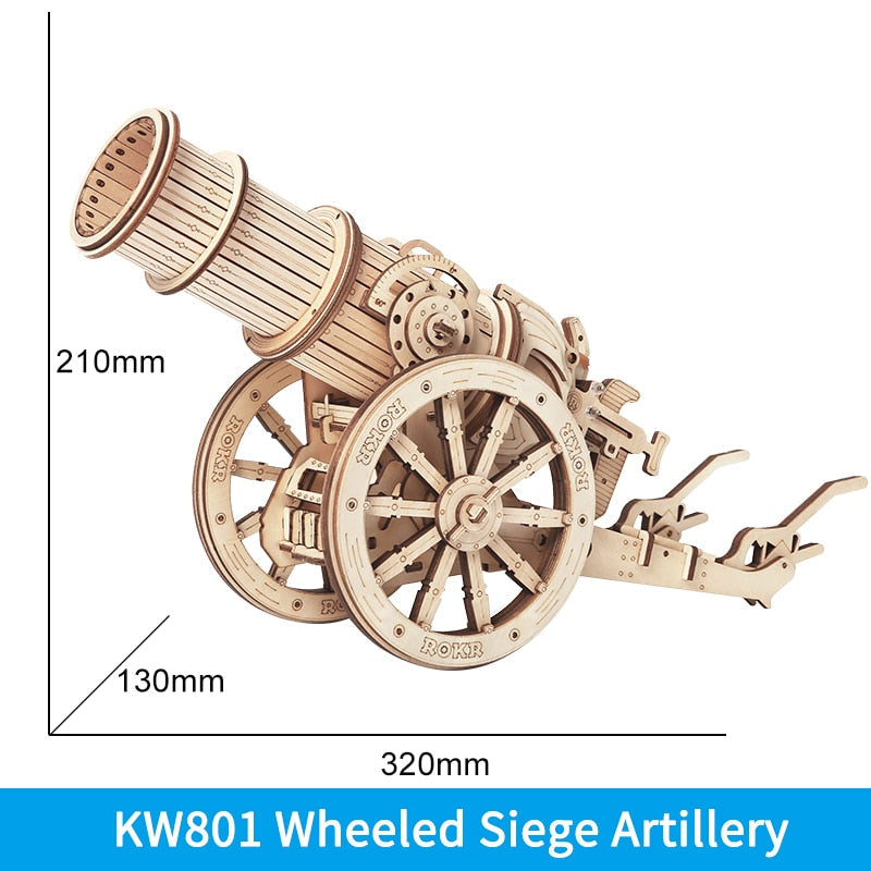 3D Wooden Siege Heavy Ballista Puzzle Game for Kids childrensterritory