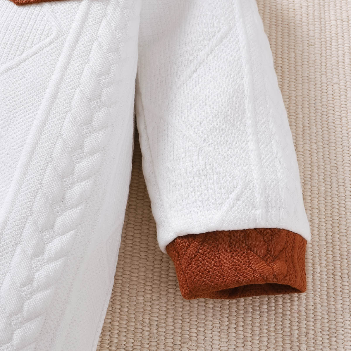Baby Boy White Lapel Gentleman&