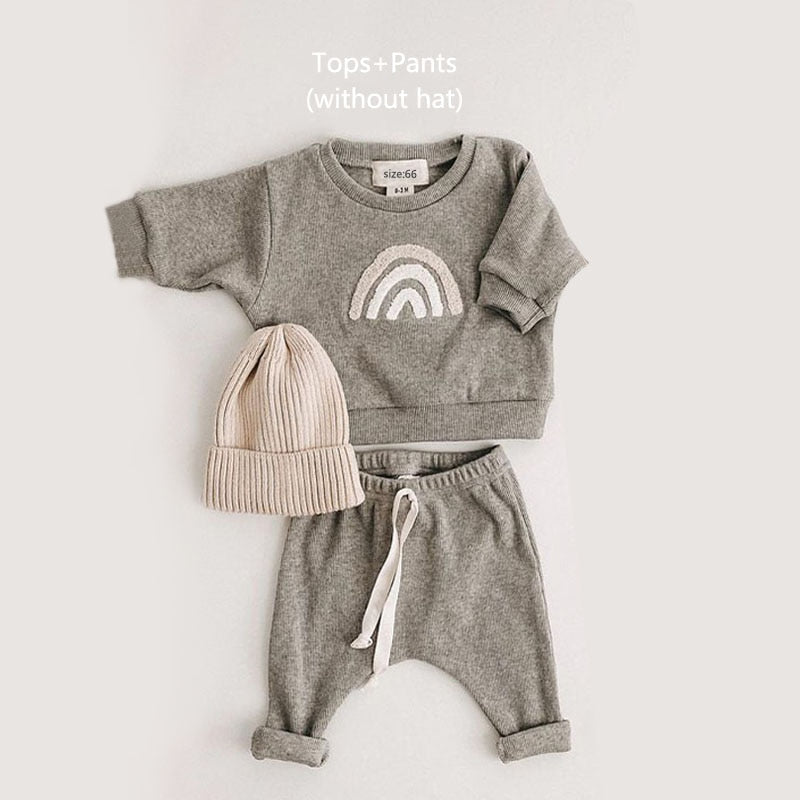 Baby Boy/Girl Sweatshirts + Pants 2pcs Suit childrensterritory