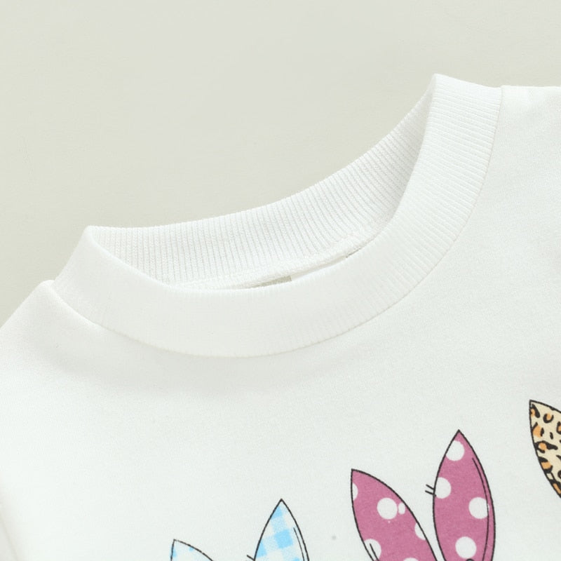 Baby Boy/Girls Rabbits Print Easter Day Bodysuit childrensterritory