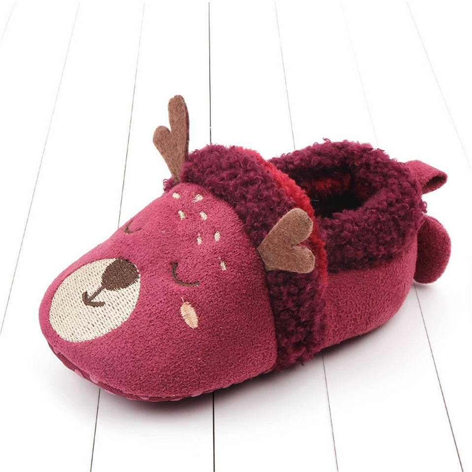 Baby Cartoon Anti-slip Prewalker/Crib Shoes childrensterritory