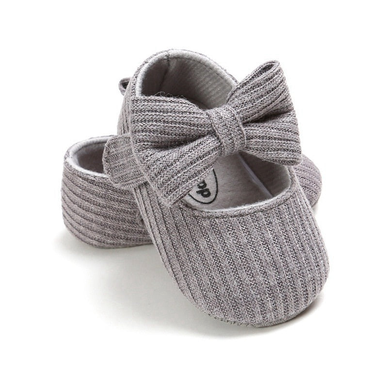 Baby Girl Anti-Slip Bow Sneakers/Princess Shoes childrensterritory
