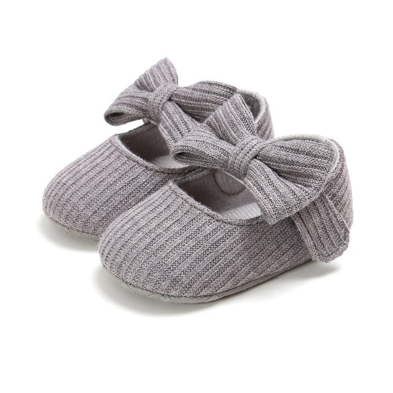 Baby Girl Anti-Slip Bow Sneakers/Princess Shoes childrensterritory