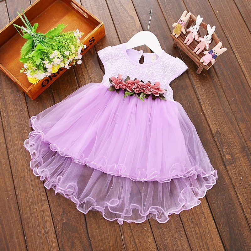 Baby Girl Floral Princess Dress/Tutu Dresses childrensterritory