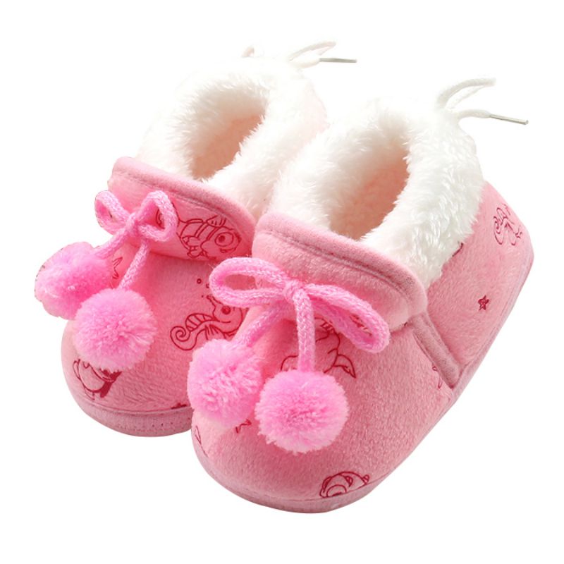 Baby Girls Soft Soled Winter Boots /Shoes childrensterritory