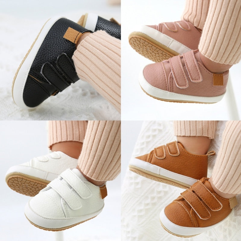 Baby PU Flat Soft Sports Shoes/Sneakers childrensterritory