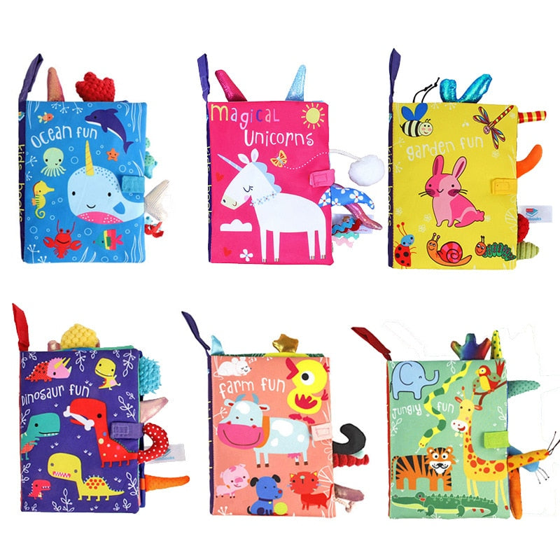 Baby Rattle/Puzzle Cloth Book/Early Educational Toy childrensterritory