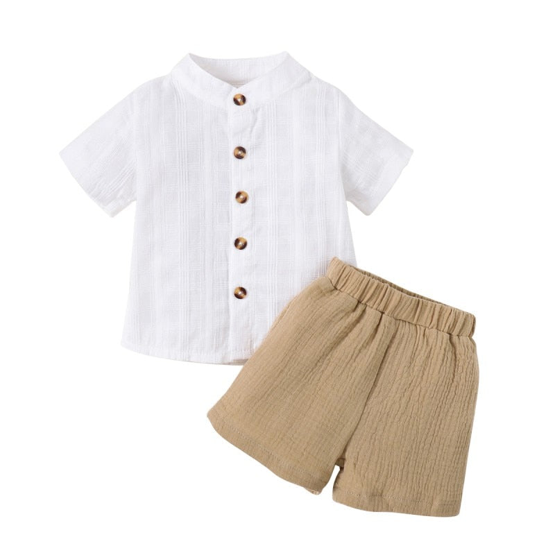 Baby/Kids Boys 2Pcs T-Shirt & Short Pant Set childrensterritory