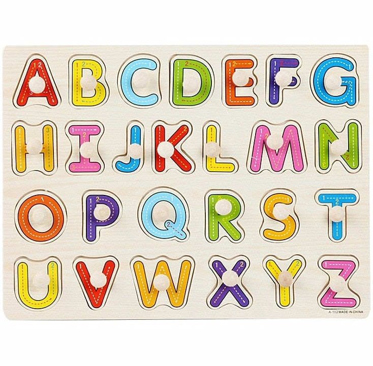 Baby/Kids Educational Wood Puzzles/Montessori Toys childrensterritory