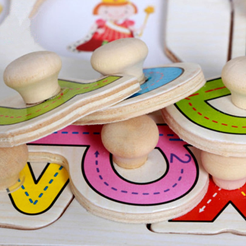 Baby/Kids Educational Wood Puzzles/Montessori Toys childrensterritory
