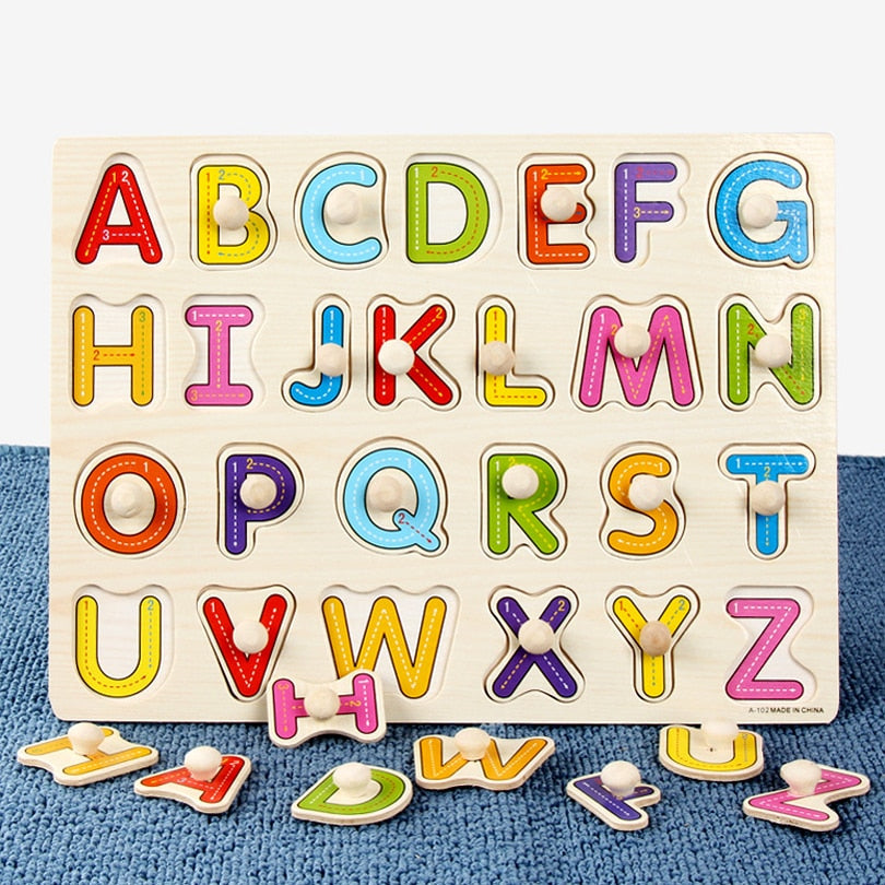 Baby/Kids Educational Wood Puzzles/Montessori Toys childrensterritory