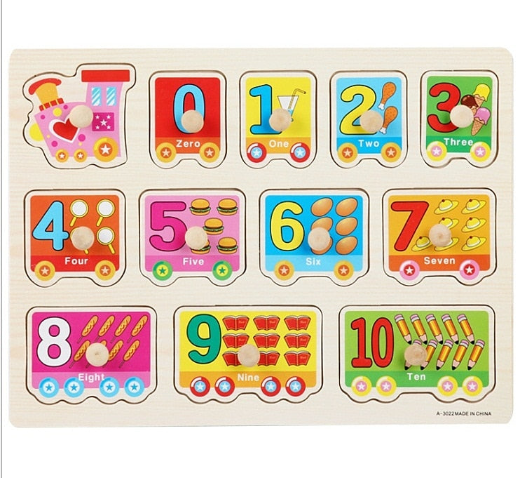 Baby/Kids Educational Wood Puzzles/Montessori Toys childrensterritory