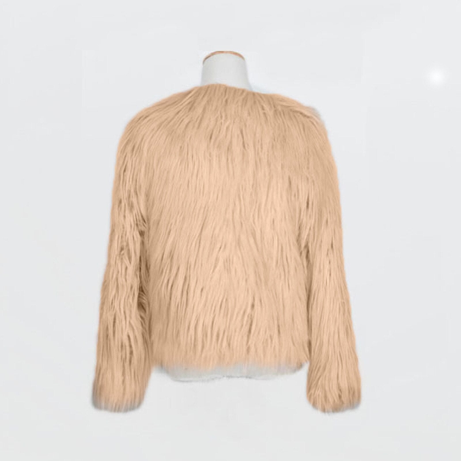 Baby/Kids Girls Fleece Fur Long Sleeve Warm Coat childrensterritory
