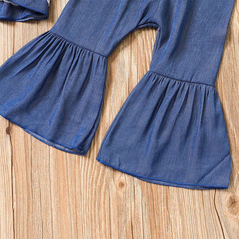 Baby/Toddler Girls Retro Style 2Pcs Backless Suit childrensterritory