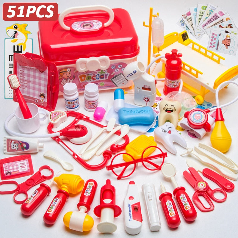 Doctor Set For Kids | Hospital Accessories Medical Kit Toys childrensterritory