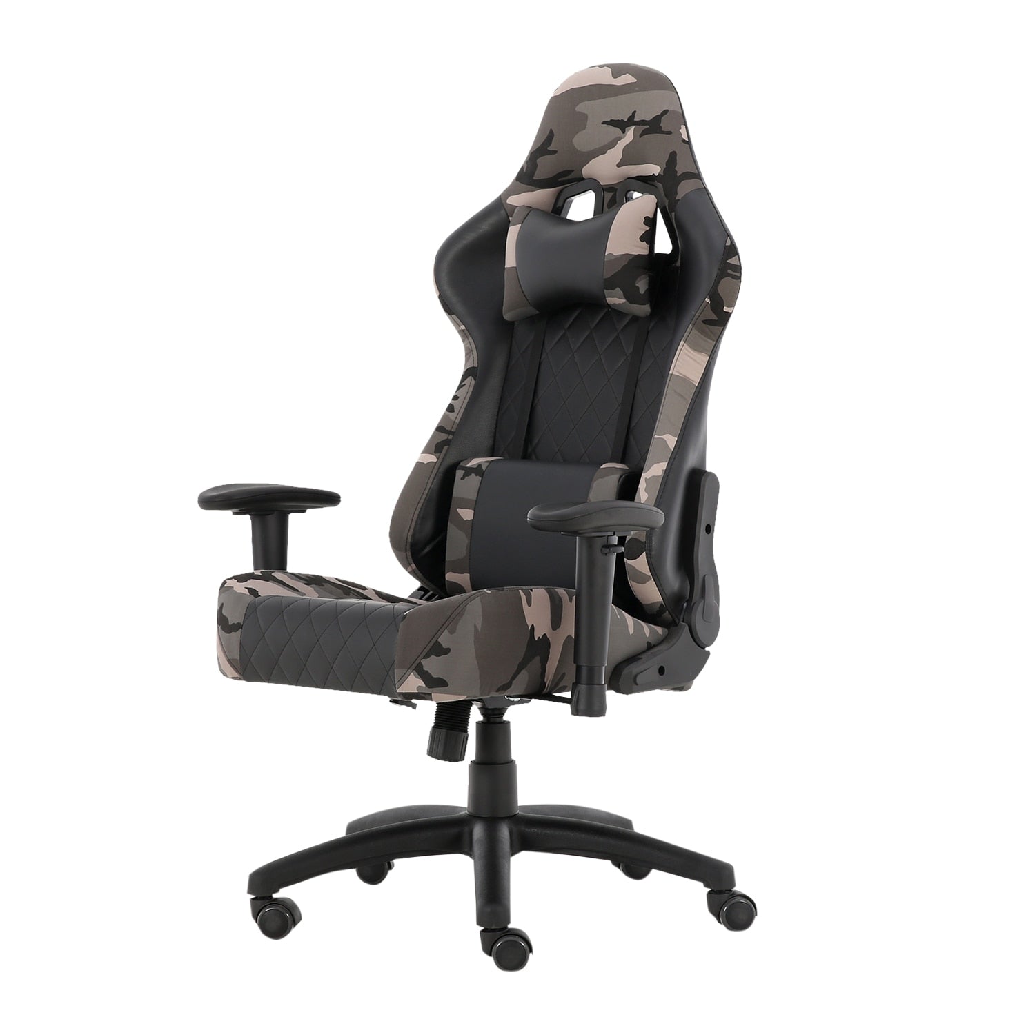 Gaming/Office Swivel Chair with headrest and Lumbar Pillow childrensterritory