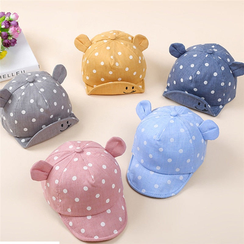 Cartoon Design Baby Summer Sun Hat/Cap in 5 Colors childrensterritory
