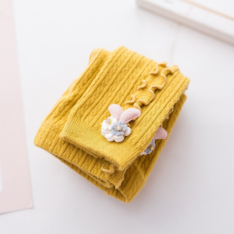 Baby/Kids Girls Warm Knitted Tights/Leggings childrensterritory