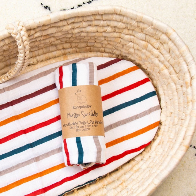 Printed Muslin Swaddle/Blanket for Baby childrensterritory