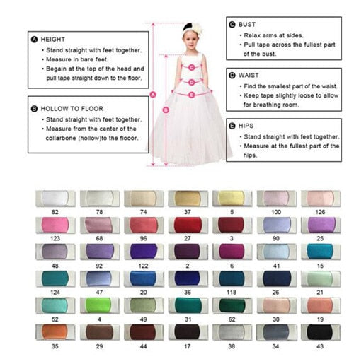 Lace Applique Pageant Flower Girls Dresses For Kids childrensterritory