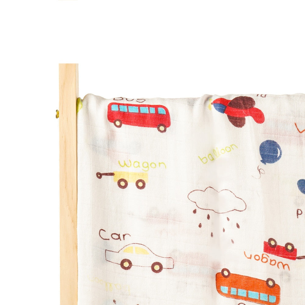 Bamboo Muslin Cotton Baby Swaddle/Wraps childrensterritory