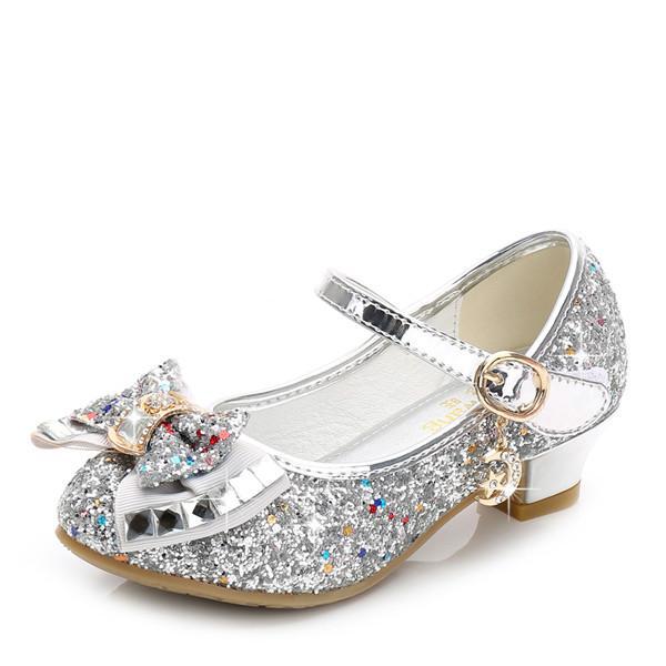 High Heels & Classic Bow Kids Girls Party Shoes childrensterritory
