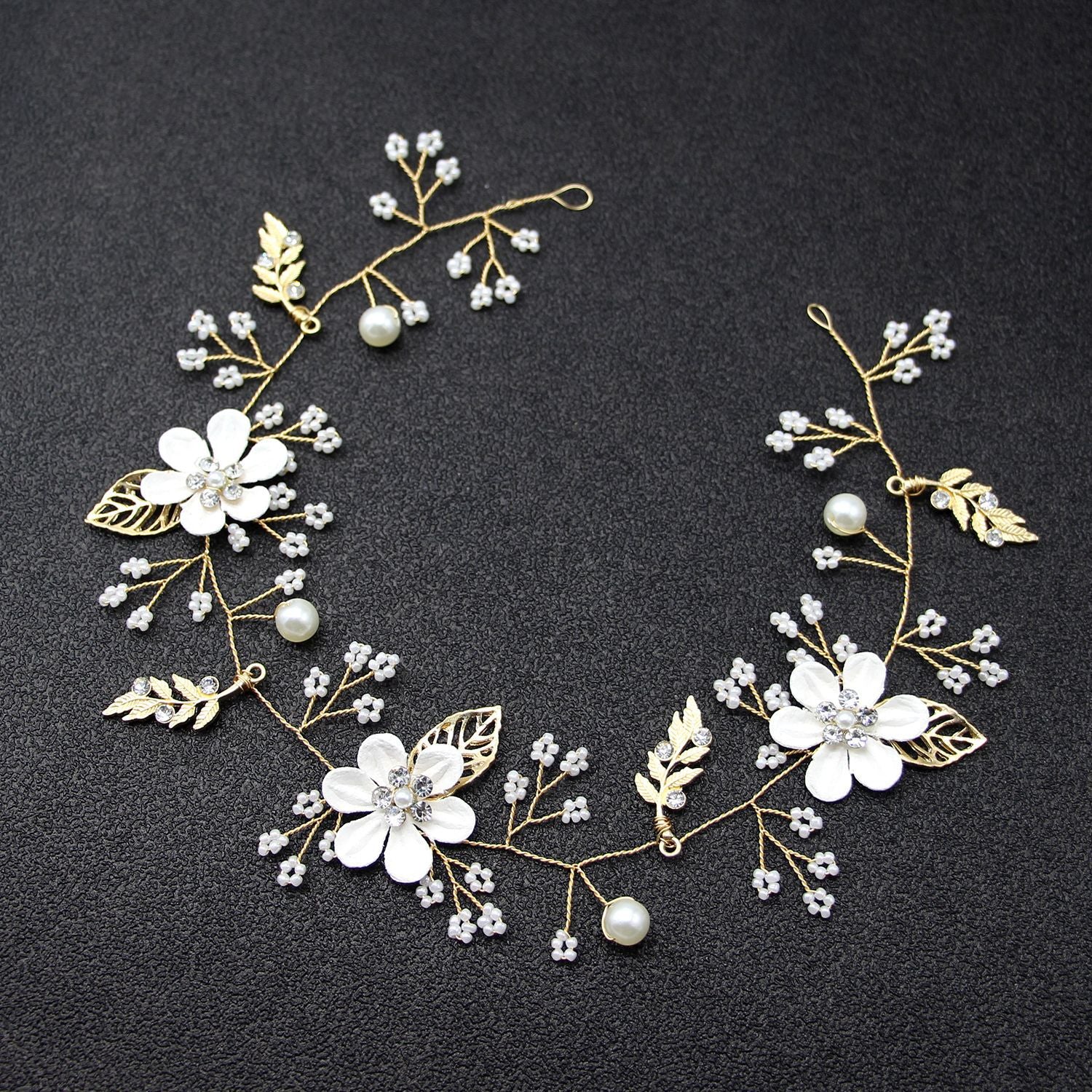 Flower Pearl Headband/Hair Accessories for Girls childrensterritory
