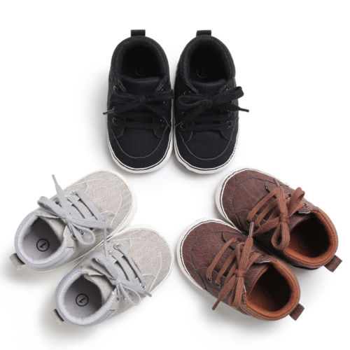Infant Boy/Girl Soft Sole Crib Shoes childrensterritory