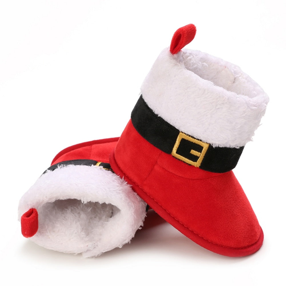 Infant Warm Soft Sole Fleece Snow Boots childrensterritory