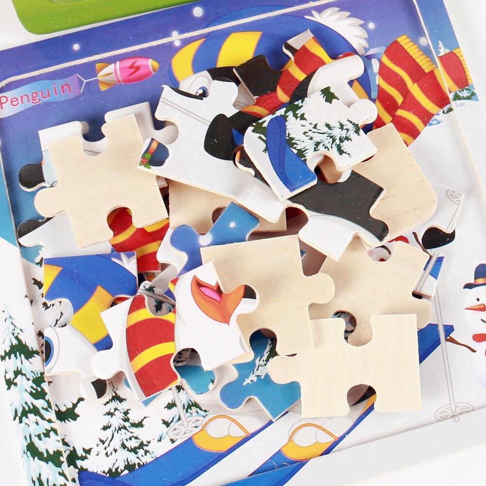 Kids 20 Pieces Wooden Jigsaw Puzzles/Educational Toys childrensterritory
