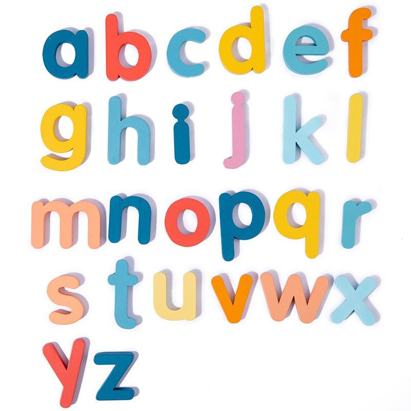 Kids 27pcs Wooden Word Puzzle Games/Education Toys childrensterritory