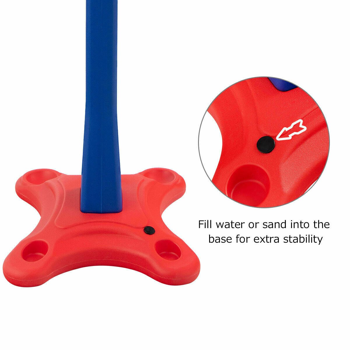 Kids Basketball Hoop Stand W/ Adjustable Height childrensterritory