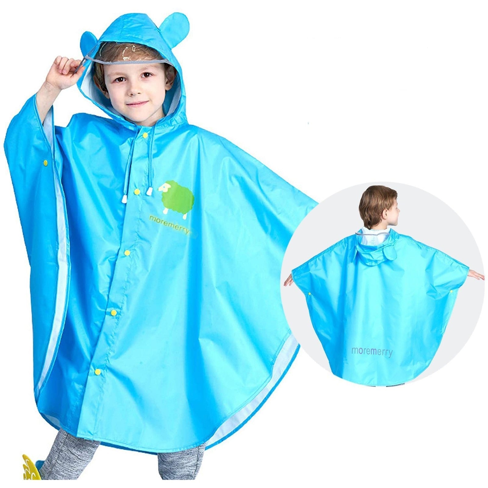 Kids Boys Girls Cute 3D Rain Wear/Raincoat childrensterritory