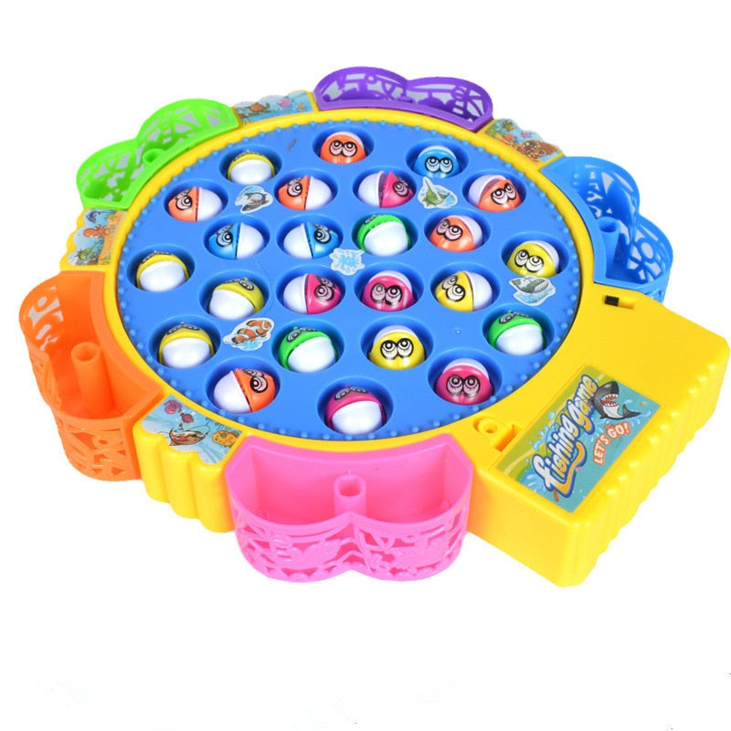 Kids Electric & Musical Rotating Fishing Game childrensterritory