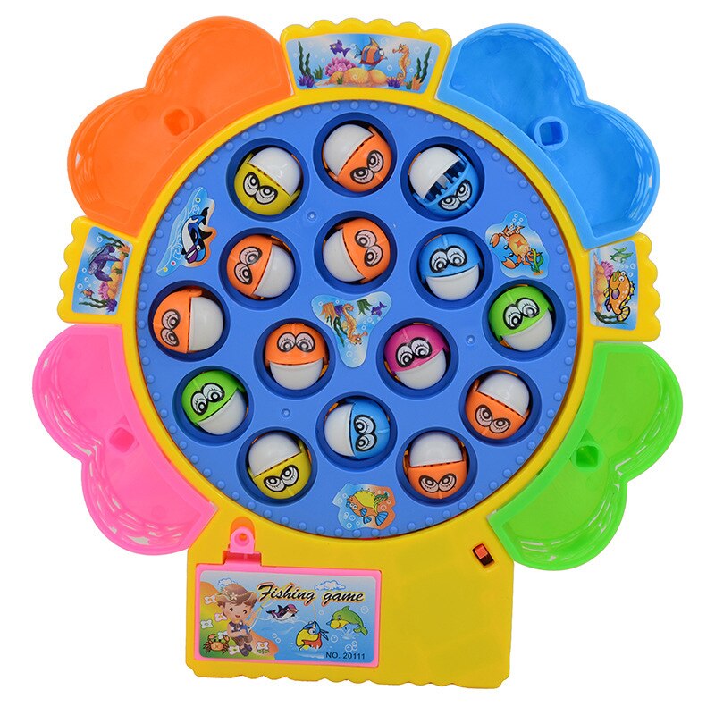 Kids Electric & Musical Rotating Fishing Game childrensterritory