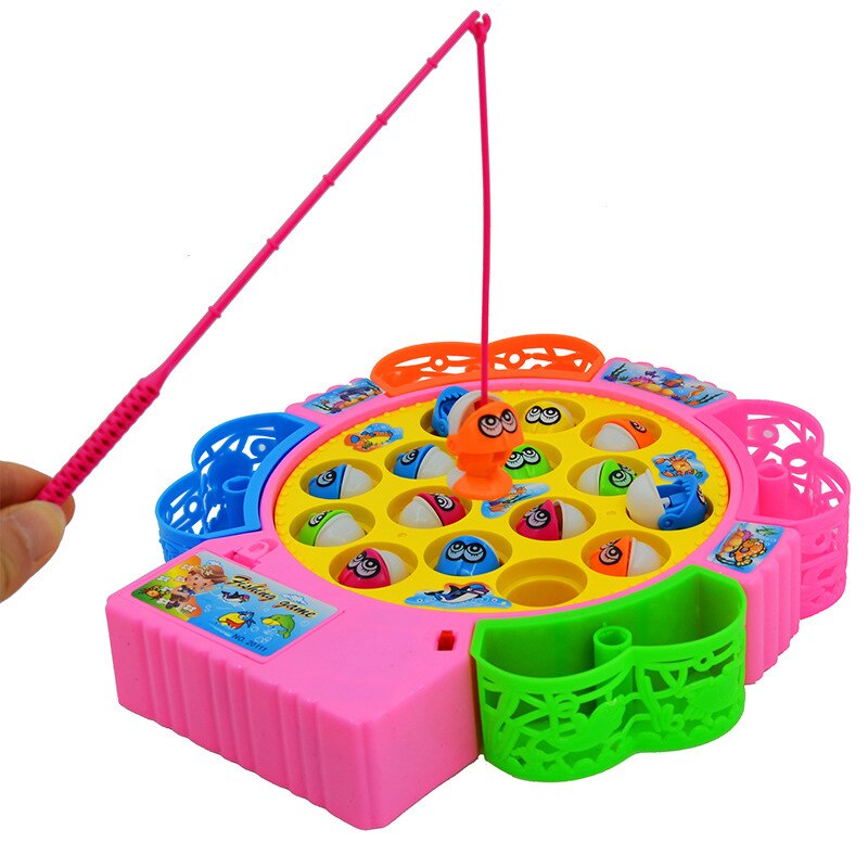 Kids Electric & Musical Rotating Fishing Game childrensterritory
