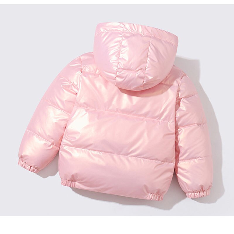 Kids Warm Hooded White Duck Down Jacket childrensterritory