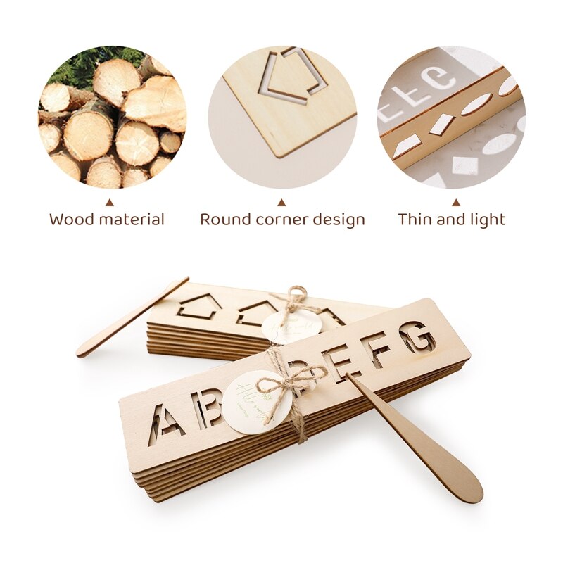 Kids Wooden Montessori Pen Control Boards/Toys childrensterritory