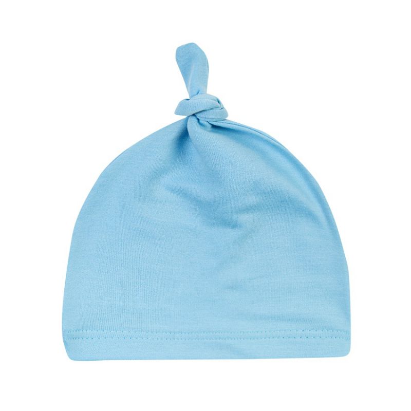 Newborn Baby Cotton knotted Beanies childrensterritory