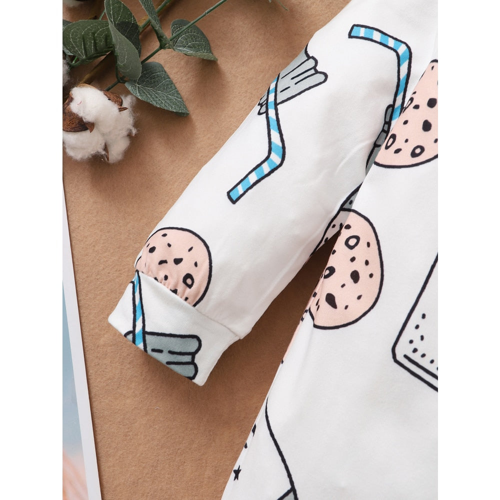 Newborn Boy/Girl Cute Long Sleeve Cotton Romper childrensterritory