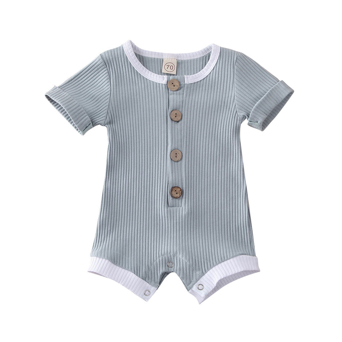 Newborn Boys Girls Short Sleeve Cotton Bodysuit childrensterritory