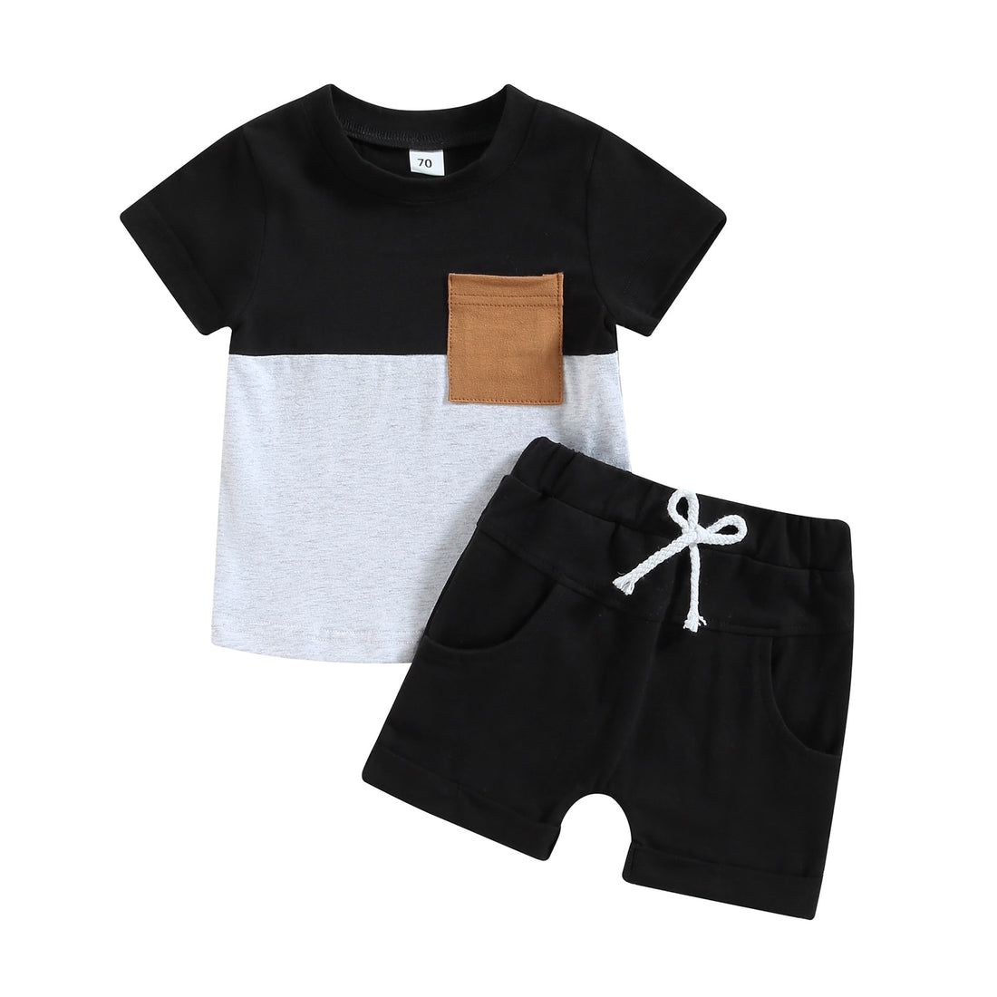 Baby Boys 2Pcs Tops & Shorts Summer Outfit Sets childrensterritory
