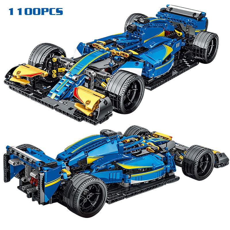 F1 Racing Car Model Building Bricks Toys for Kids childrensterritory
