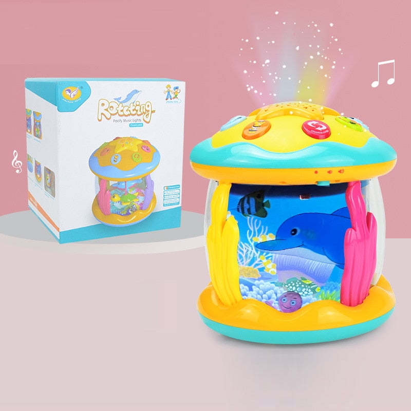 Babies Musical Rotary Projector Montessori Toy childrensterritory