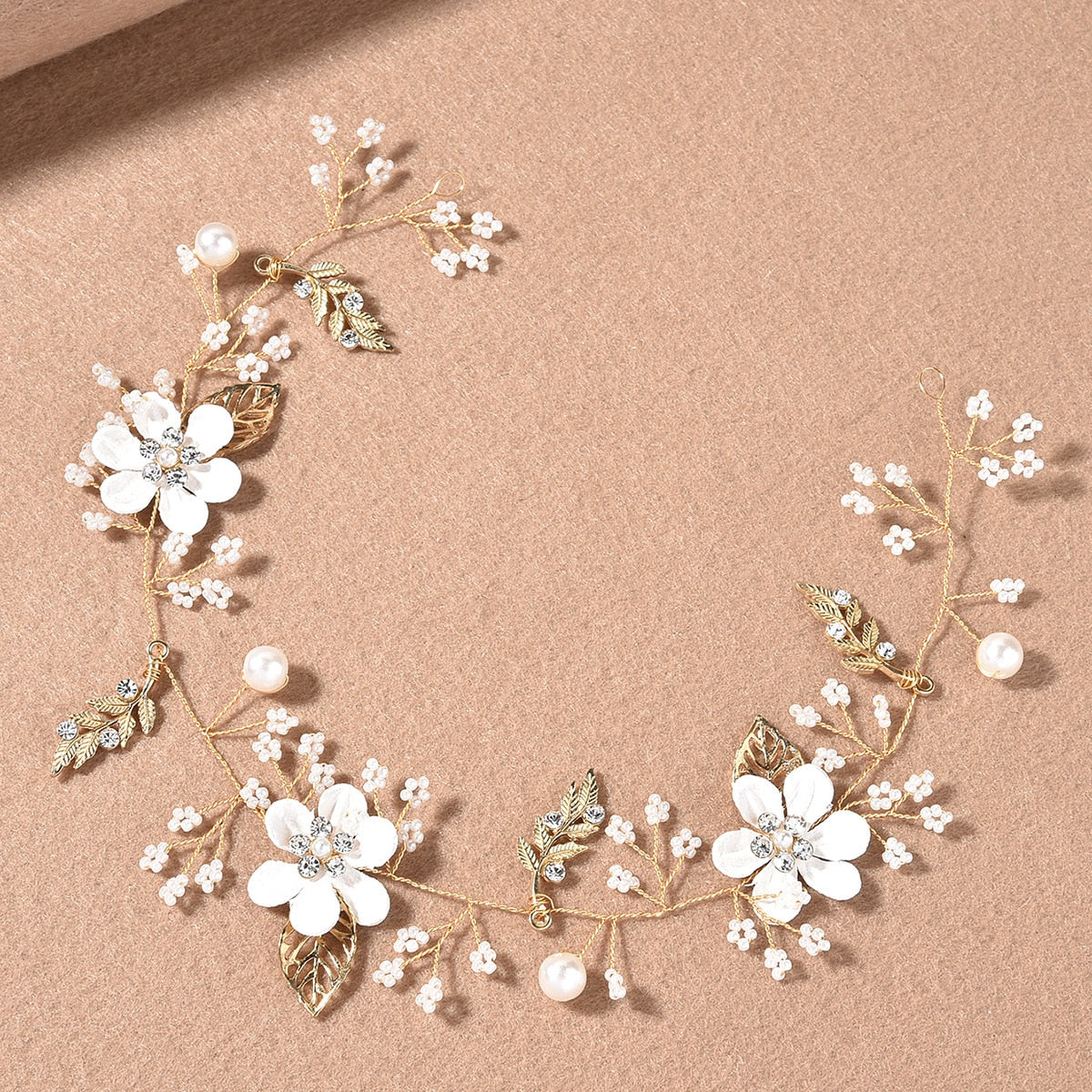 Flower Pearl Headband/Hair Accessories for Girls childrensterritory